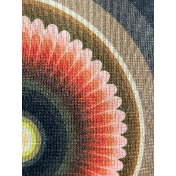 Desigual Mocha Brown Geo-Floral Print Sleeveless Dress Large - Picture 3 of 11